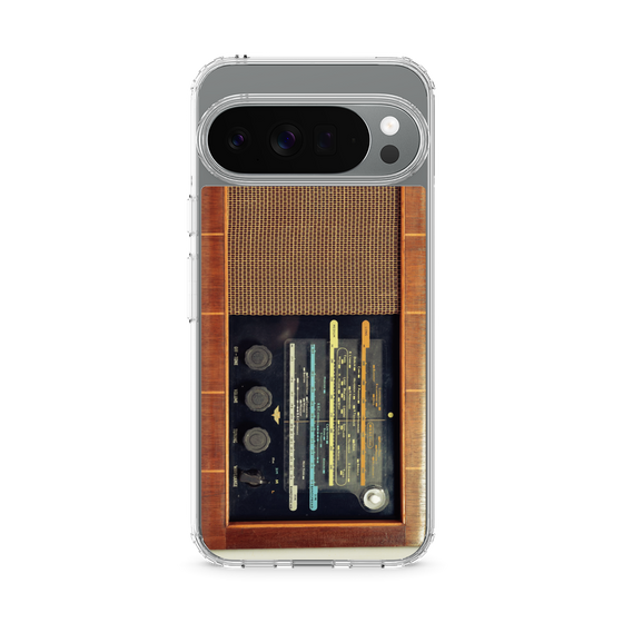 Slim Protection Case［ RETORO RADIO - Brown ］