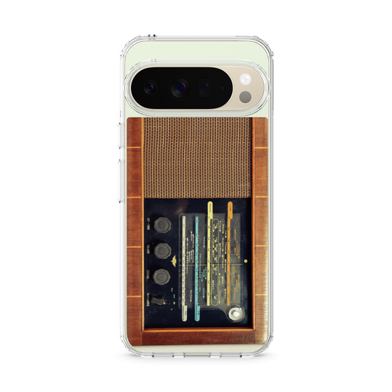 Slim Protection Case［ RETORO RADIO - Brown ］
