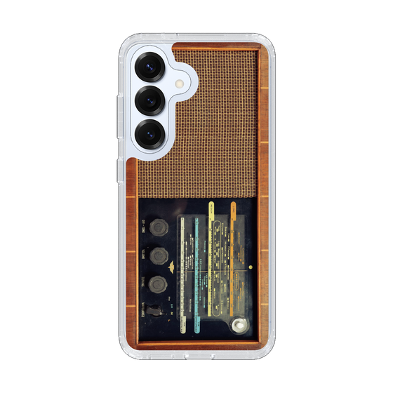 Slim Protection Case［ RETORO RADIO - Brown ］