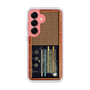 Slim Protection Case［ RETORO RADIO - Brown ］