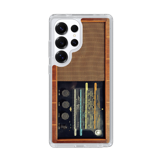 Slim Protection Case［ RETORO RADIO - Brown ］