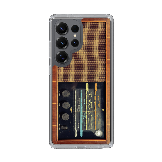 Slim Protection Case［ RETORO RADIO - Brown ］