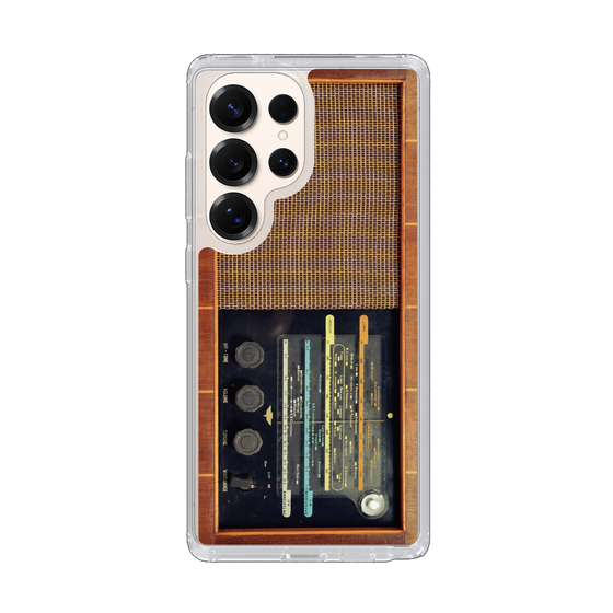 Slim Protection Case［ RETORO RADIO - Brown ］