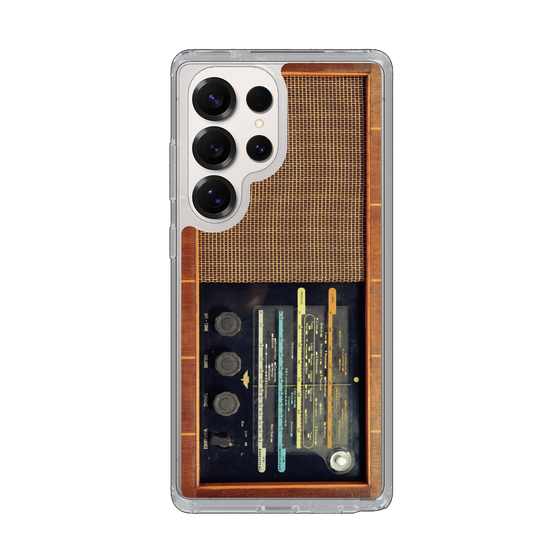 Slim Protection Case［ RETORO RADIO - Brown ］