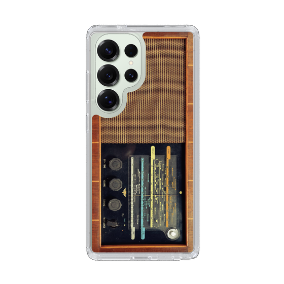 Slim Protection Case［ RETORO RADIO - Brown ］