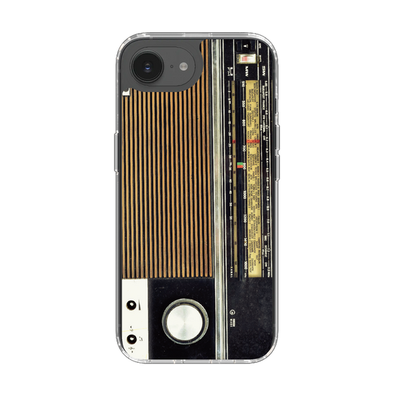 Slim Protection Case［ RETORO RADIO - Black ］