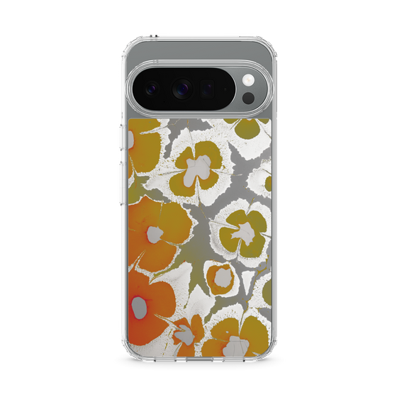 Slim Protection Case［ y2k(Year2000) - Flower - Yellow Gray ］