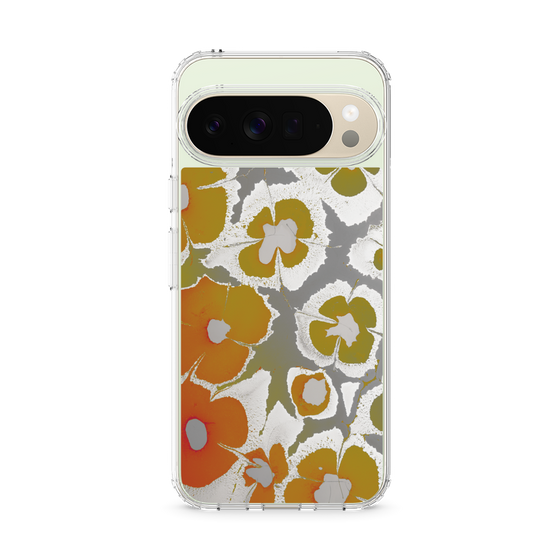 Slim Protection Case［ y2k(Year2000) - Flower - Yellow Gray ］