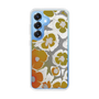 Slim Protection Case［ y2k(Year2000) - Flower - Yellow Gray ］