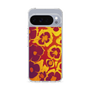Slim Protection Case［ y2k(Year2000) - Flower - Orange purple ］