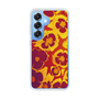 Slim Protection Case［ y2k(Year2000) - Flower - Orange purple ］