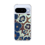 Slim Protection Case［ y2k(Year2000) - Flower - Brown Navy ］