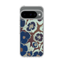 Slim Protection Case［ y2k(Year2000) - Flower - Brown Navy ］