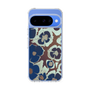 Slim Protection Case［ y2k(Year2000) - Flower - Brown Navy ］