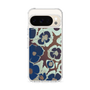 Slim Protection Case［ y2k(Year2000) - Flower - Brown Navy ］