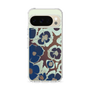 Slim Protection Case［ y2k(Year2000) - Flower - Brown Navy ］