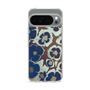 Slim Protection Case［ y2k(Year2000) - Flower - Brown Navy ］