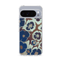 Slim Protection Case［ y2k(Year2000) - Flower - Brown Navy ］