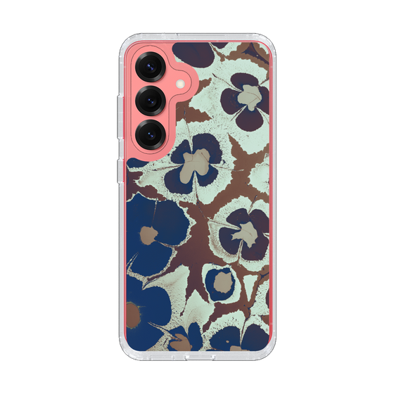 Slim Protection Case［ y2k(Year2000) - Flower - Brown Navy ］