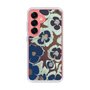 Slim Protection Case［ y2k(Year2000) - Flower - Brown Navy ］