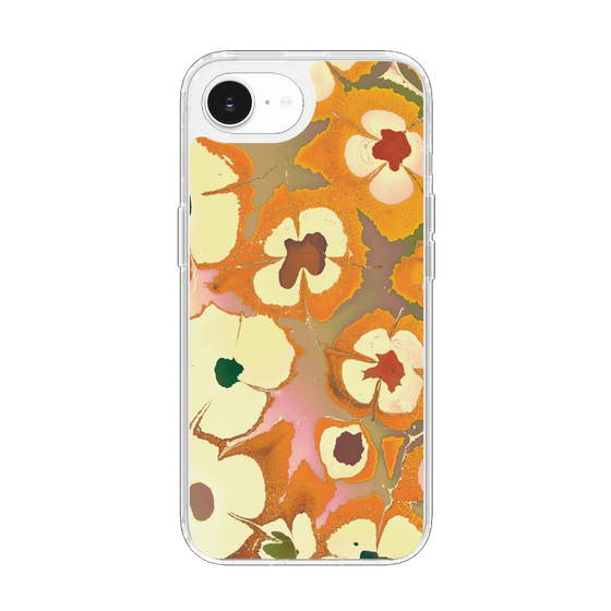 Slim Protection Case［ y2k(Year2000) - Flower - Orange Pink ］