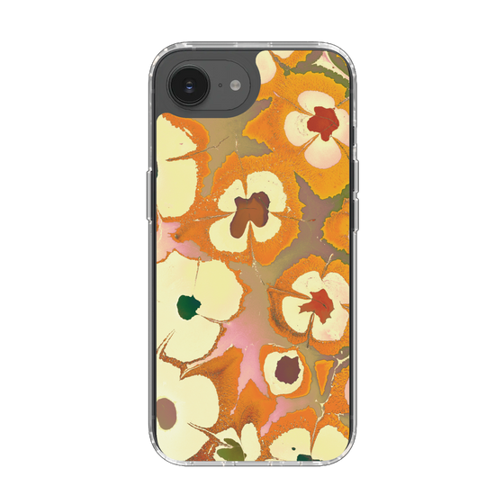 Slim Protection Case［ y2k(Year2000) - Flower - Orange Pink ］