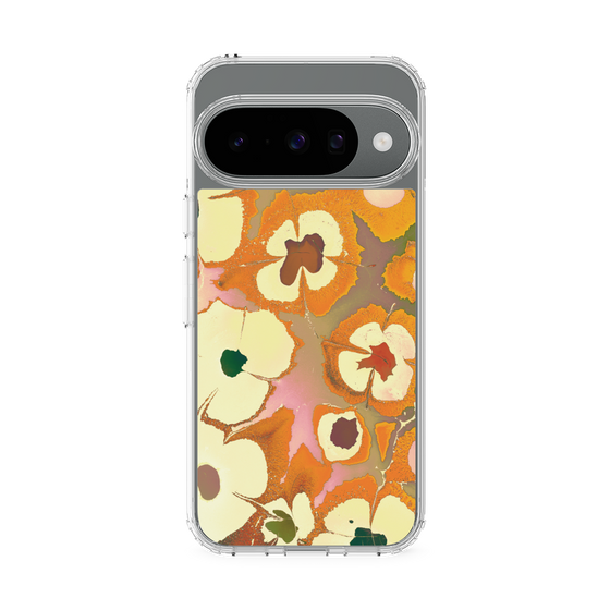 Slim Protection Case［ y2k(Year2000) - Flower - Orange Pink ］