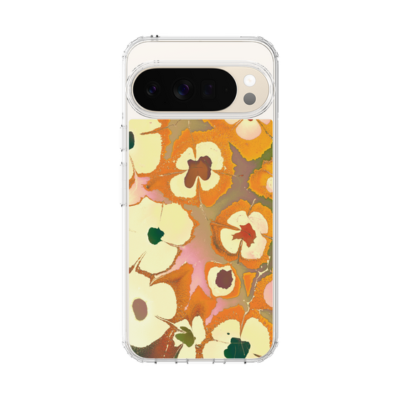 Slim Protection Case［ y2k(Year2000) - Flower - Orange Pink ］