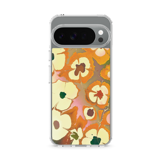 Slim Protection Case［ y2k(Year2000) - Flower - Orange Pink ］