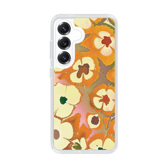Slim Protection Case［ y2k(Year2000) - Flower - Orange Pink ］