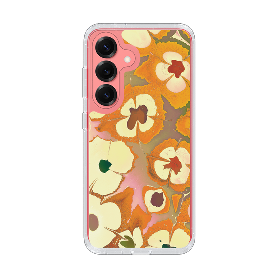 Slim Protection Case［ y2k(Year2000) - Flower - Orange Pink ］