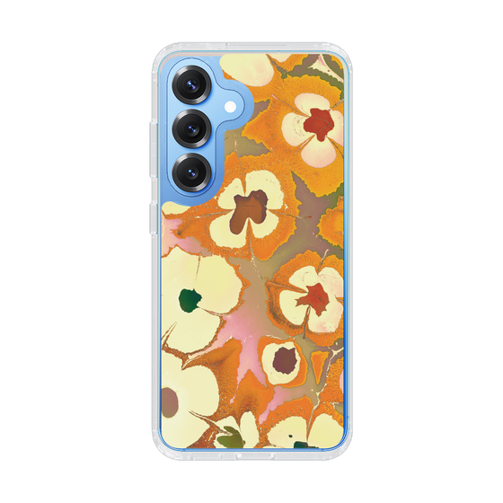 Slim Protection Case［ y2k(Year2000) - Flower - Orange Pink ］