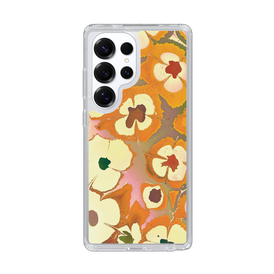 Slim Protection Case［ y2k(Year2000) - Flower - Orange Pink ］