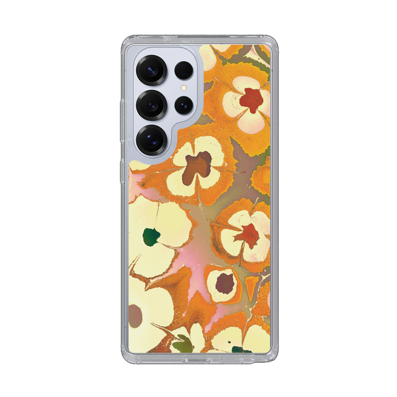 Slim Protection Case［ y2k(Year2000) - Flower - Orange Pink ］