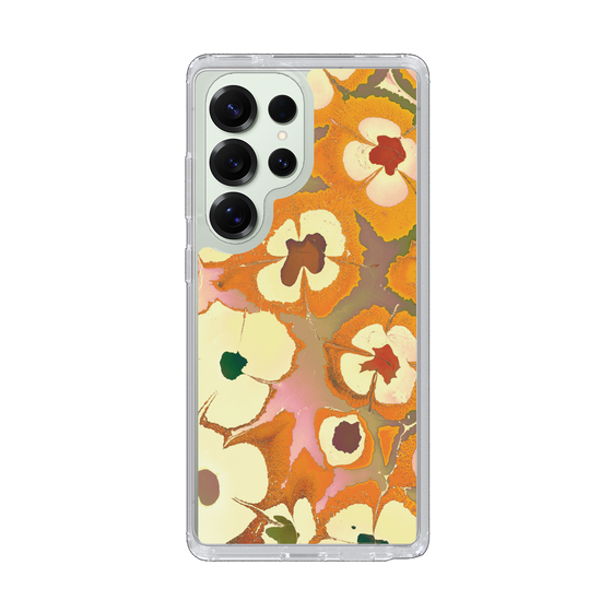 Slim Protection Case［ y2k(Year2000) - Flower - Orange Pink ］