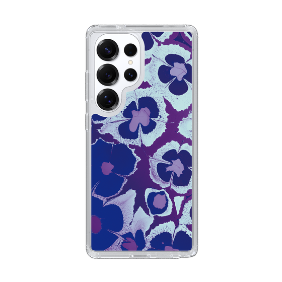Slim Protection Case［ y2k(Year2000) - Flower - Rich Purple ］