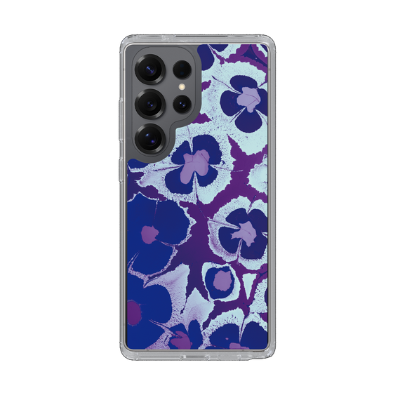 Slim Protection Case［ y2k(Year2000) - Flower - Rich Purple ］