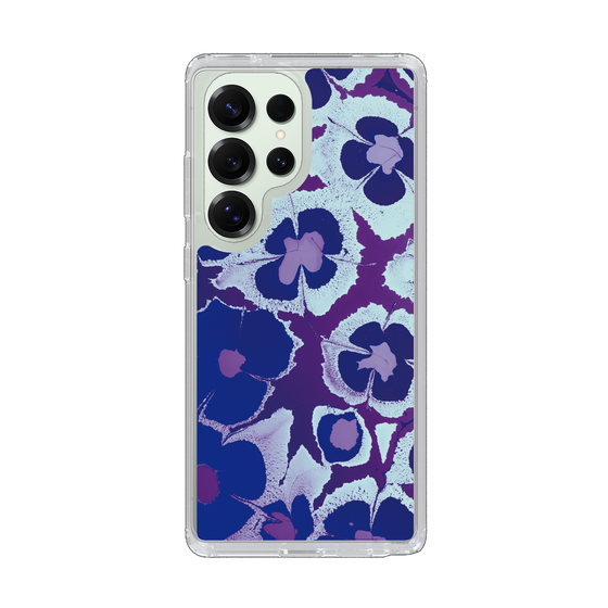 Slim Protection Case［ y2k(Year2000) - Flower - Rich Purple ］