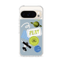 Slim Protection Case［ Playful sticker - Dusty Blue ］