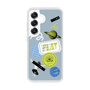 Slim Protection Case［ Playful sticker - Dusty Blue ］