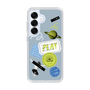 Slim Protection Case［ Playful sticker - Dusty Blue ］