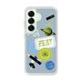 Slim Protection Case［ Playful sticker - Dusty Blue ］