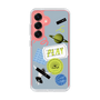 Slim Protection Case［ Playful sticker - Dusty Blue ］