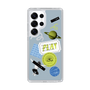 Slim Protection Case［ Playful sticker - Dusty Blue ］