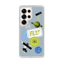 Slim Protection Case［ Playful sticker - Dusty Blue ］