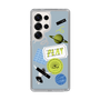 Slim Protection Case［ Playful sticker - Dusty Blue ］