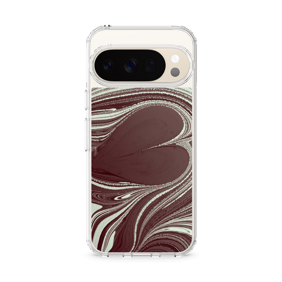 Slim Protection Case［ y2k(Year2000) - Heart - Chocolate Mint ］