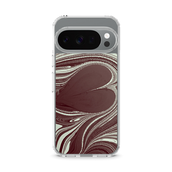 Slim Protection Case［ y2k(Year2000) - Heart - Chocolate Mint ］