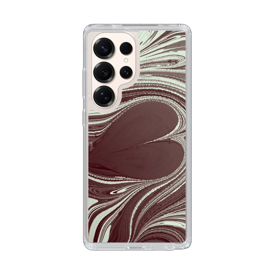 Slim Protection Case［ y2k(Year2000) - Heart - Chocolate Mint ］