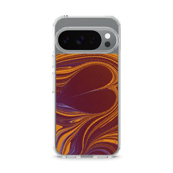 Slim Protection Case［ y2k(Year2000) - Heart - High contrast Orange ］